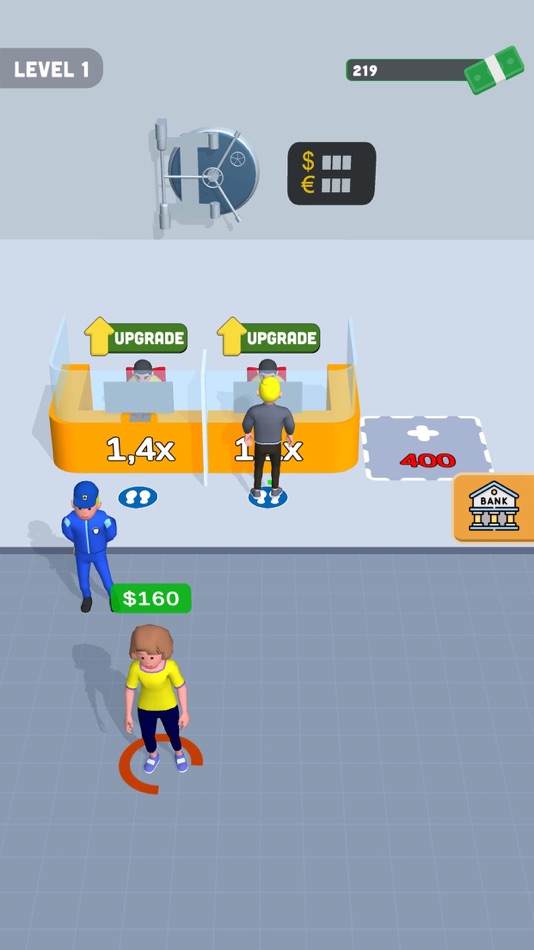 #1. Bank Manager 3D (iOS) By: Mustafa Akbaba