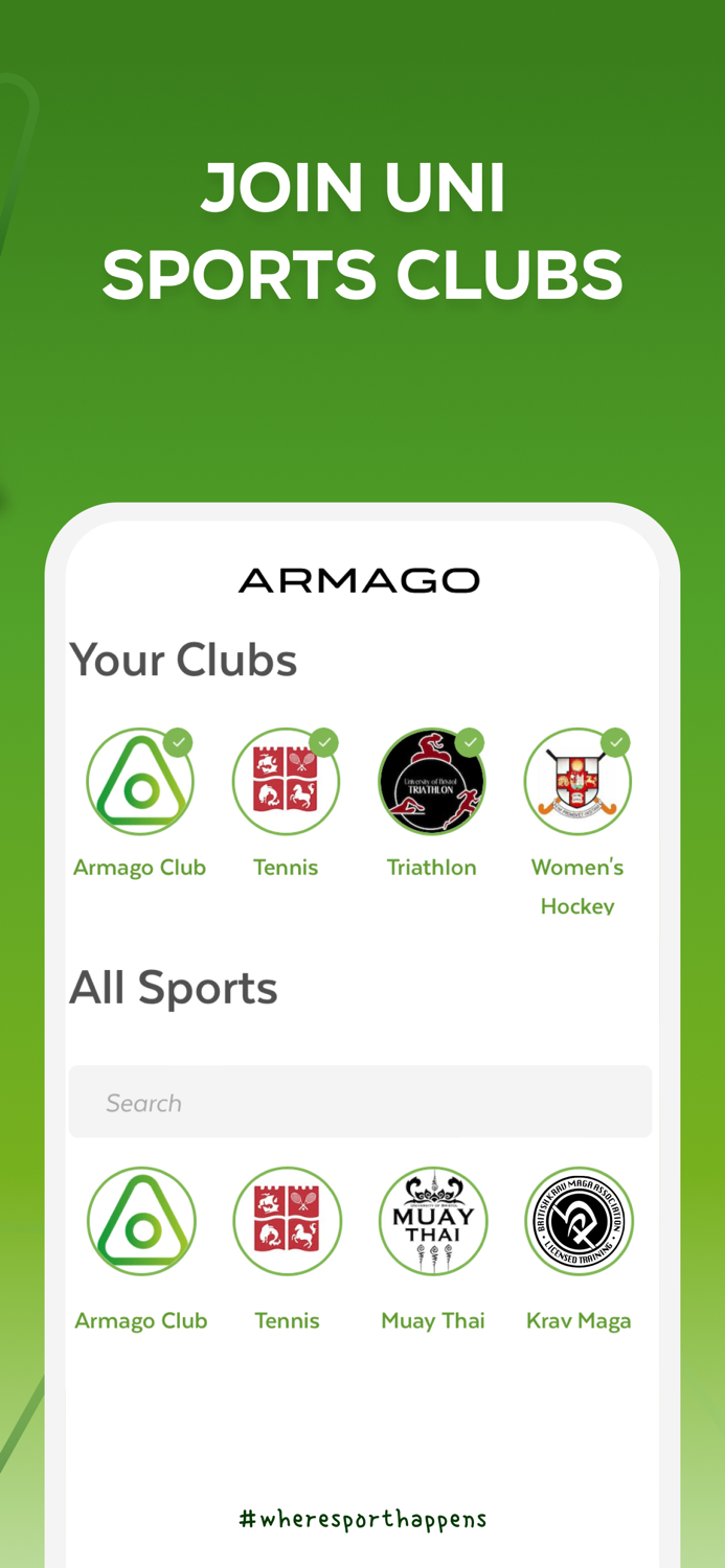 Armago - Where Sport Happens
