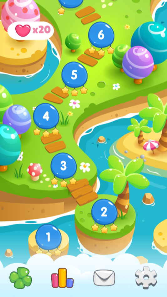 #1. 分裂消消乐 (iOS) 由: 华 曾