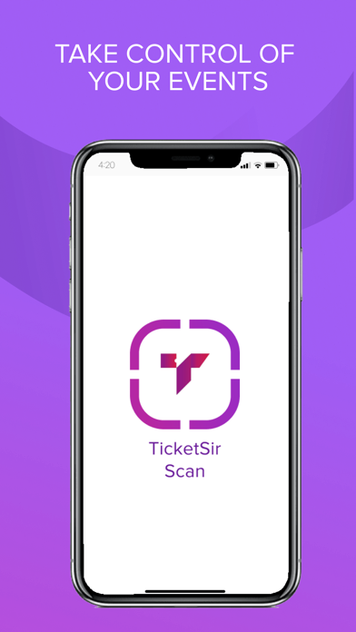 Ticketsir Scanner Screenshot