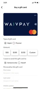 Waivpay screenshot #6 for iPhone