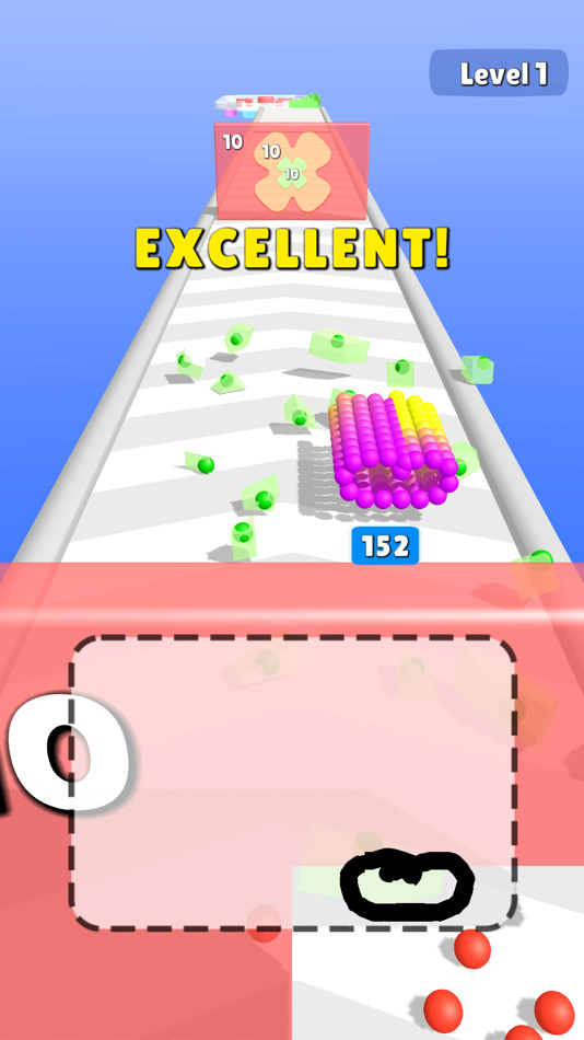 #4. Draw the Balls (iOS) 由: KARGA GAMES OYUN YAZILIM VE PAZARLAMA ANONIM SIRKETI