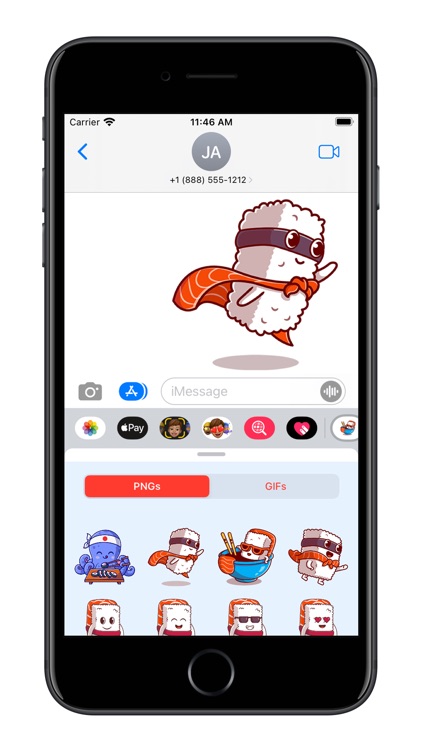 Sushi - GIFs & Stickers