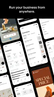 squarespace: run your business iphone screenshot 1
