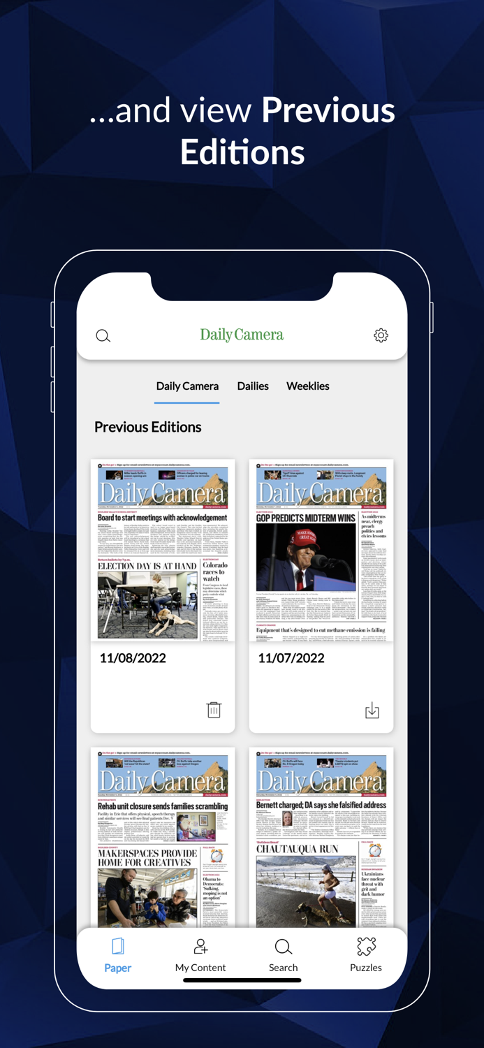 Boulder Daily Camera e-Edition