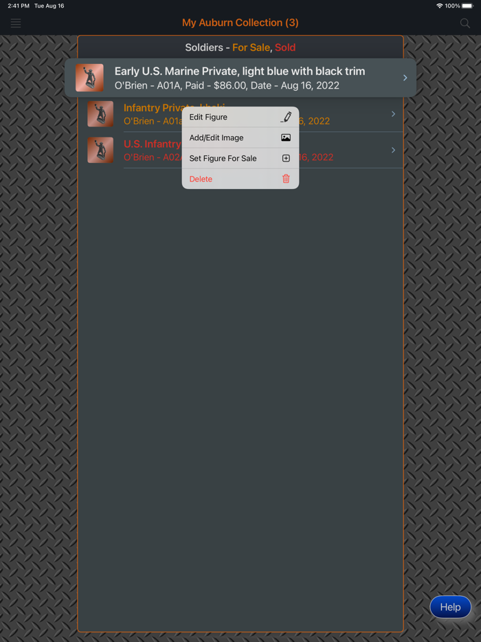 Auburn Rubber Toy Soldiers