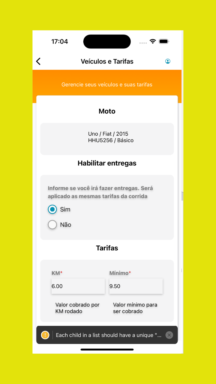 EzTaxi para Motoristas
