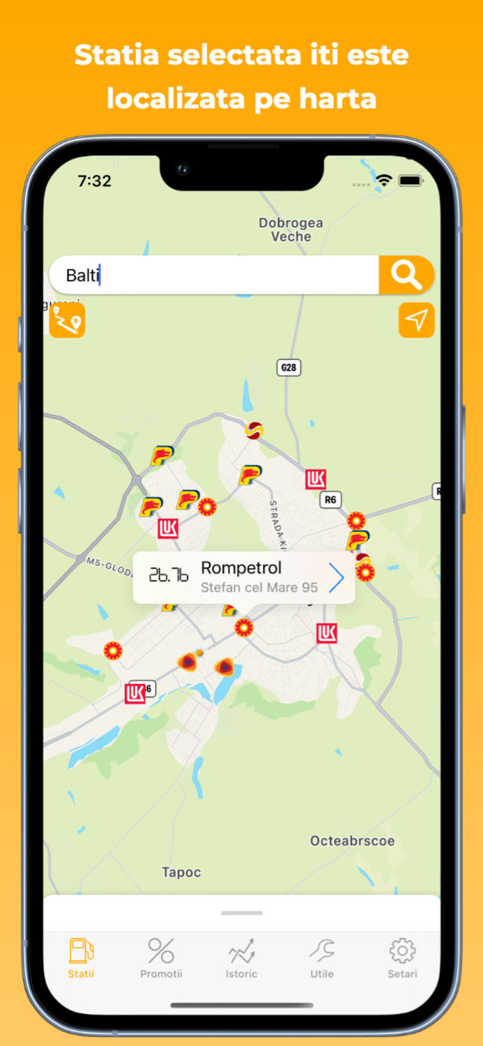 Peco Moldova - Pret carburanti