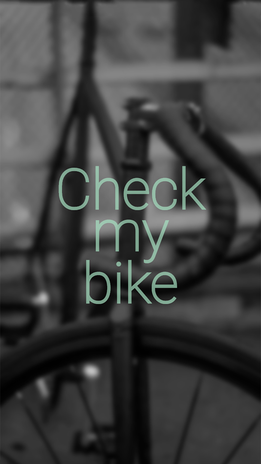 #1. Check My Bike (iOS) 由: Kirill Tolmachev