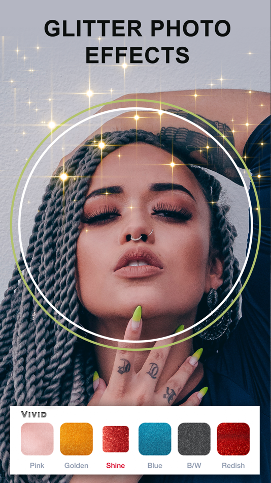 #3. Sparkle Glitter Blend Effects (iOS) 由: Jyoti Yadav