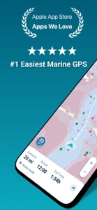 Wavve Boating: Marine Boat GPS screenshot #1 for iPhone