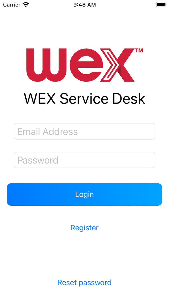 WEX Service Desk