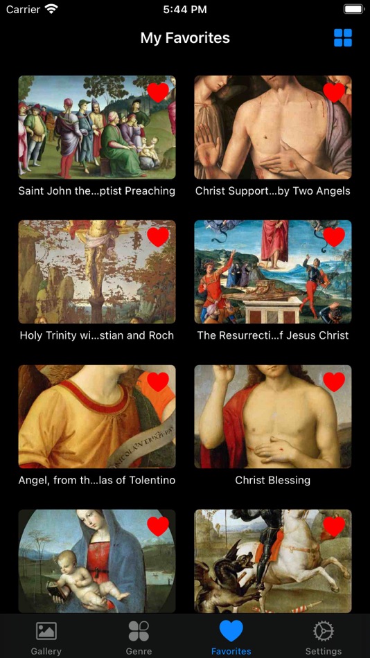#5. Artlist - Raphael Collection (iOS) Podle: Jinan Matrix Information Technology Co., Ltd.