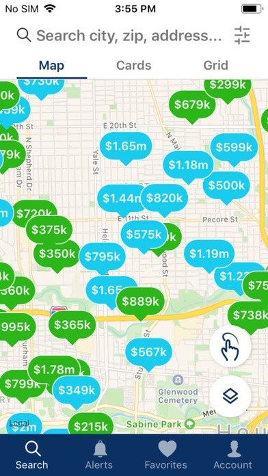 Houston Prime Realty Screenshot
