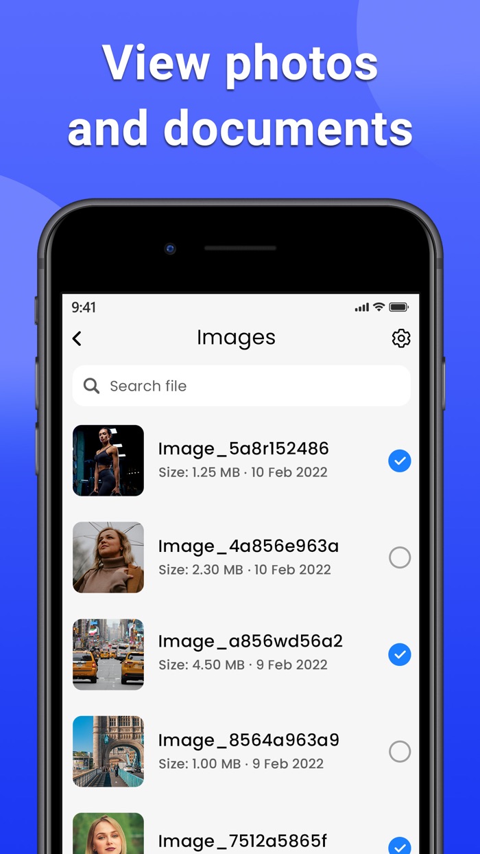 File manager - My Files