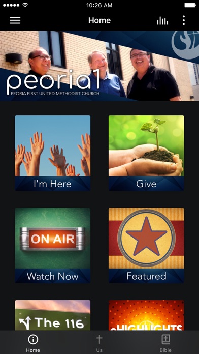 First UMC Peoria Screenshot