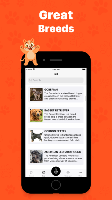 Human to cat translator app Screenshot
