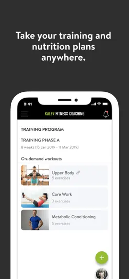 Game screenshot Kalev Fitness Coaching hack