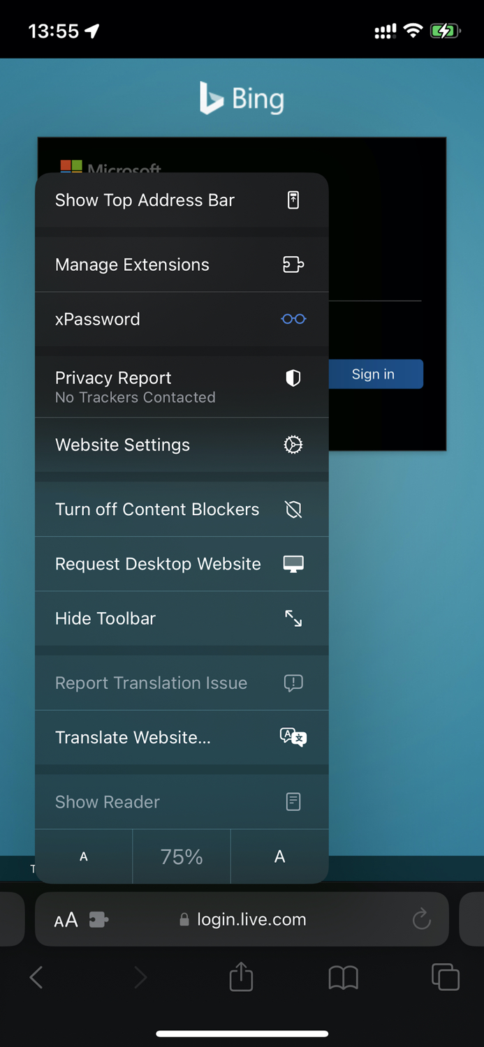 xPassword for Safari