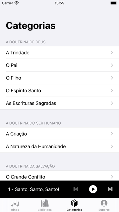 Novo Hinário Adventista Screenshot