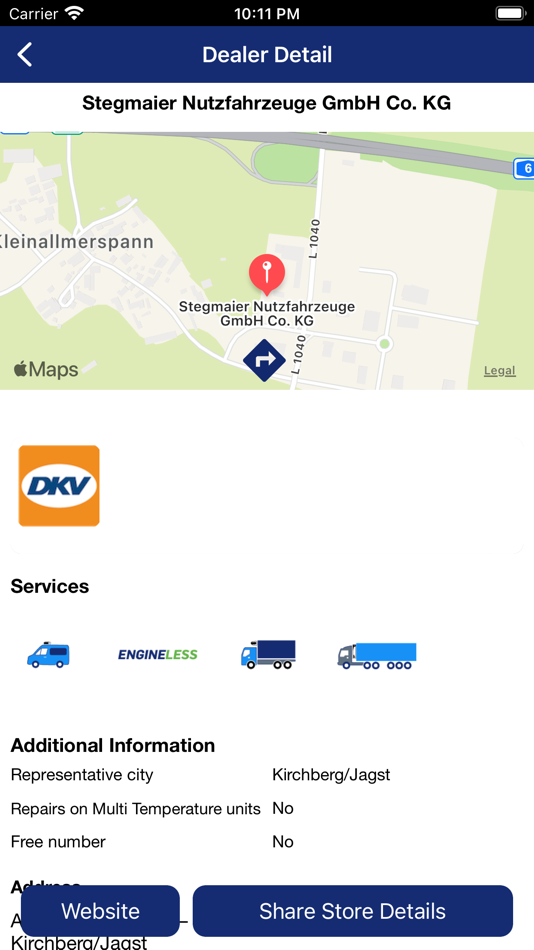 #3. Carrier Transicold's Locator (iOS) 由: Carrier Corporation