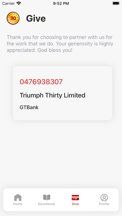 Triumph30 Screenshot