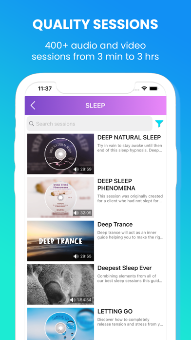 MindFree Calm, Sleep, Meditate Screenshot