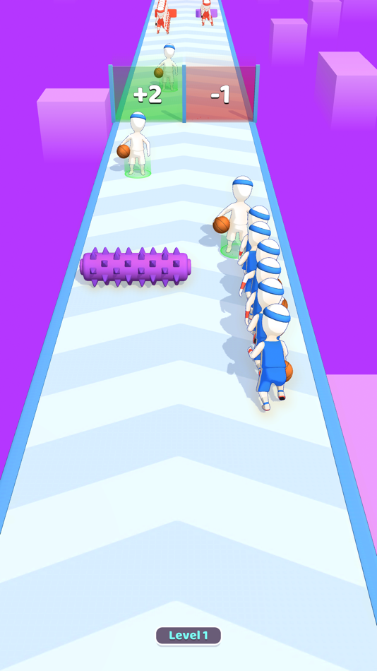#3. Dunker Stack (iOS) 由: FUBU GAMES OYUN YAZILIM VE BILGI TEKNOLOJILERI TICARET LIMITED SIRKETI
