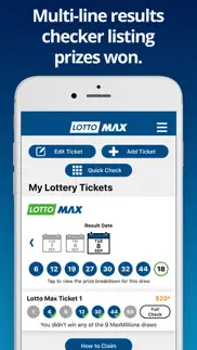 lotto max iphone screenshot 3