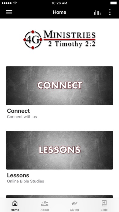 4G Ministries Screenshot