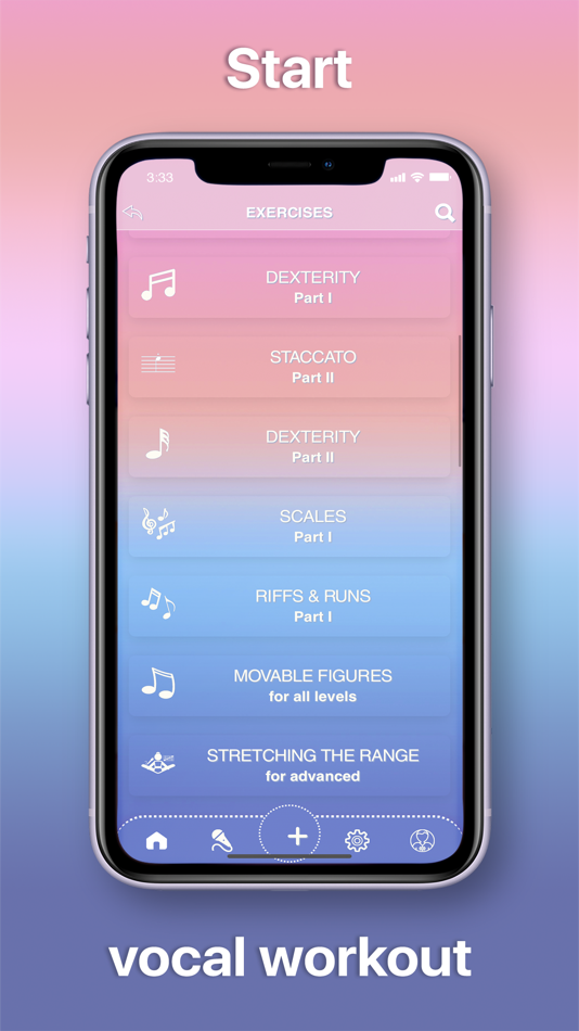 #7. VocalEx-Vocal Exercises (iOS) 由: Victoria Linskaya
