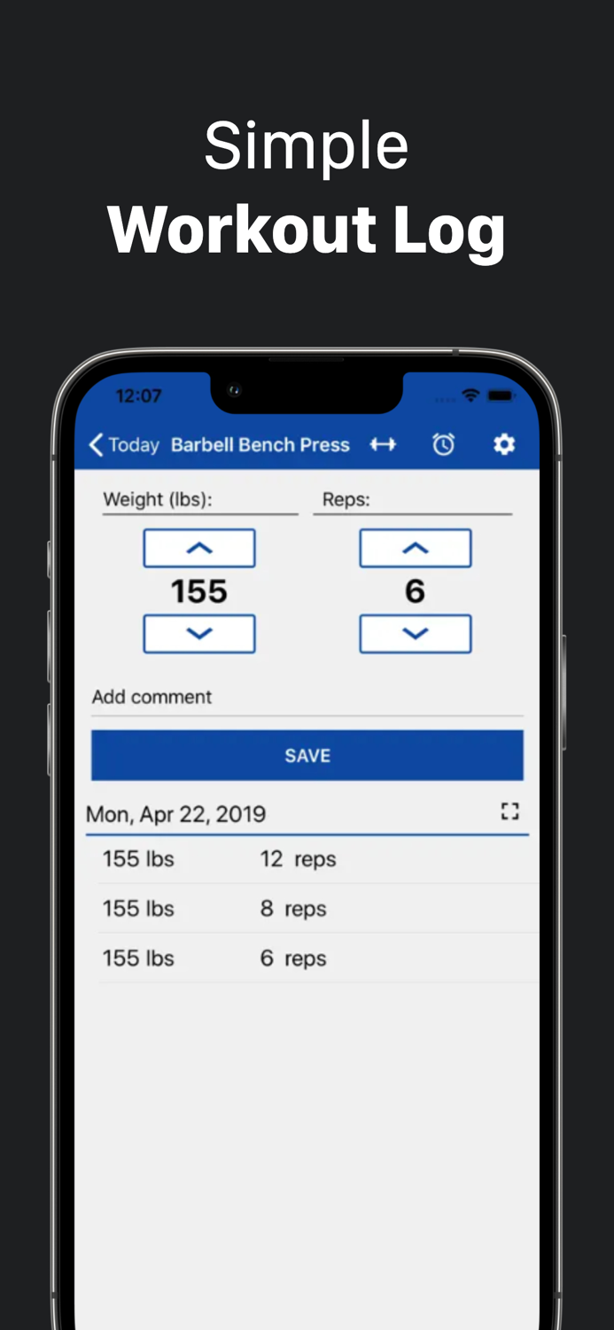 Gym Buddy - Workout Log