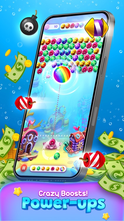 Real Cash Bubble Money Shooter screenshot-3