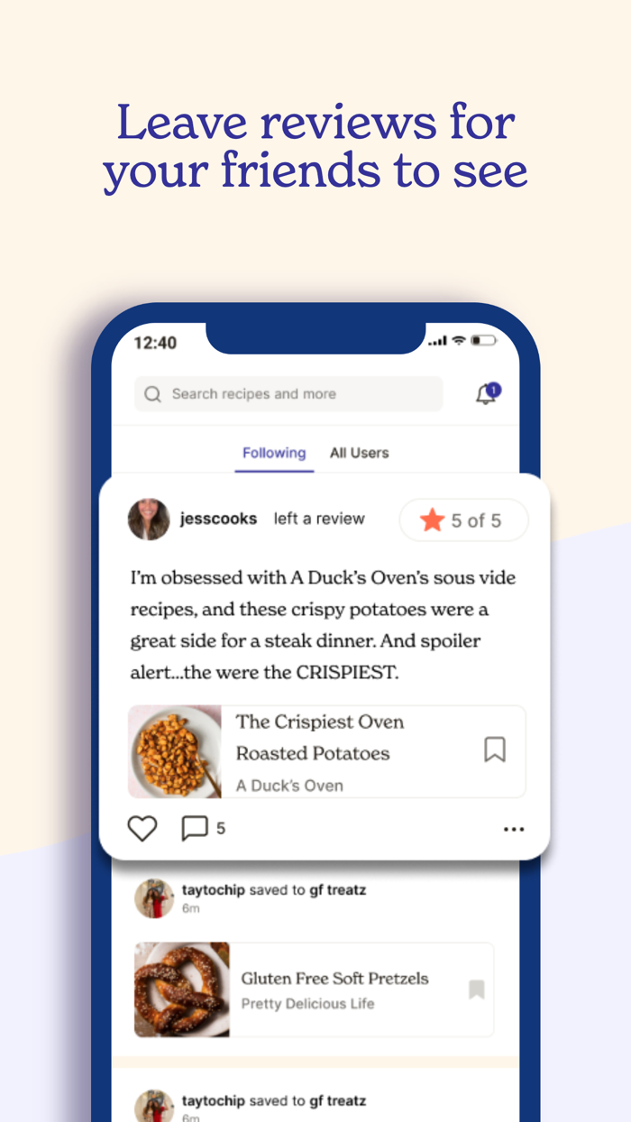 Spillt Social Recipes