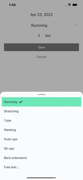 Game screenshot My Training Log ~Daily~ apk