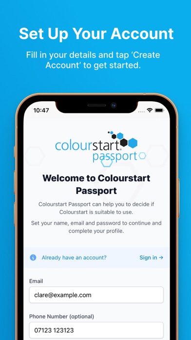 Colourstart Screenshot