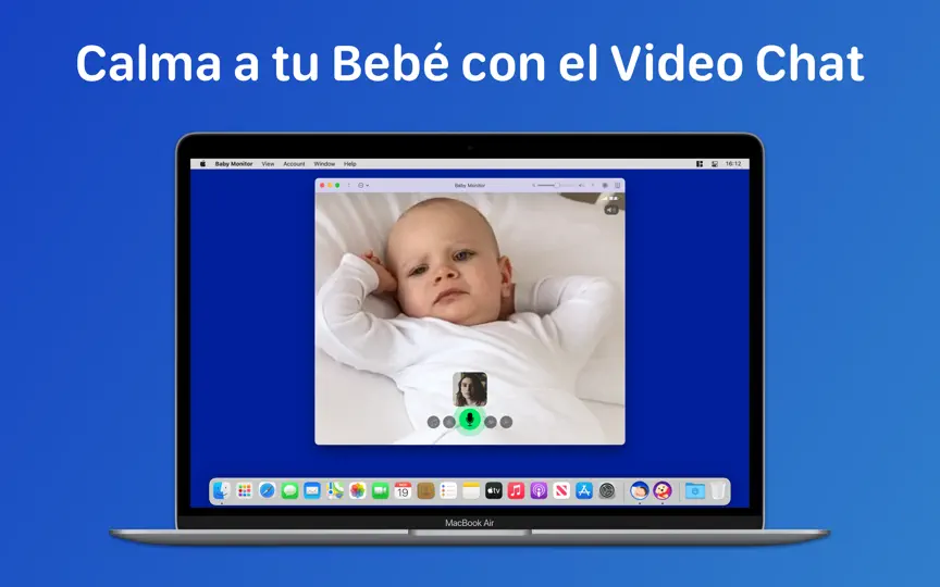 Captura de pantalla de Cloud Baby Monitor en iPhone 2