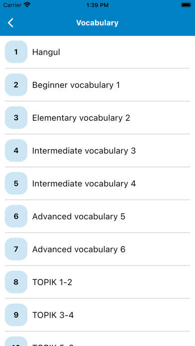 Hey Korean - Dictionary Korean Screenshot