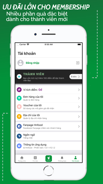 Hnfood-Cửa hàng thực phẩm sạch Screenshot