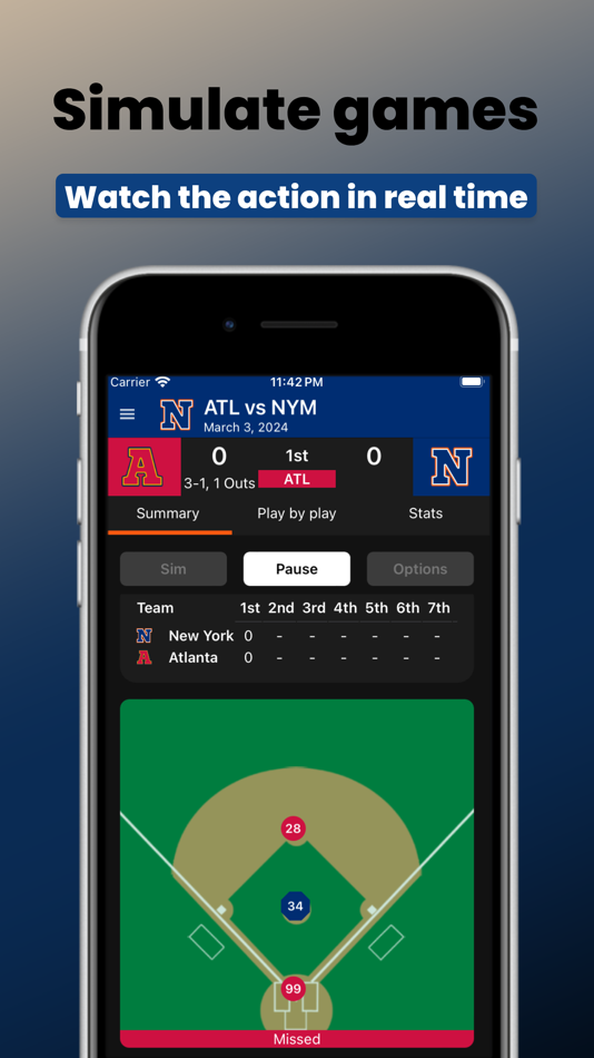 #2. Baseball Legacy Manager 24 (iOS) 由: Elie Lamoureux