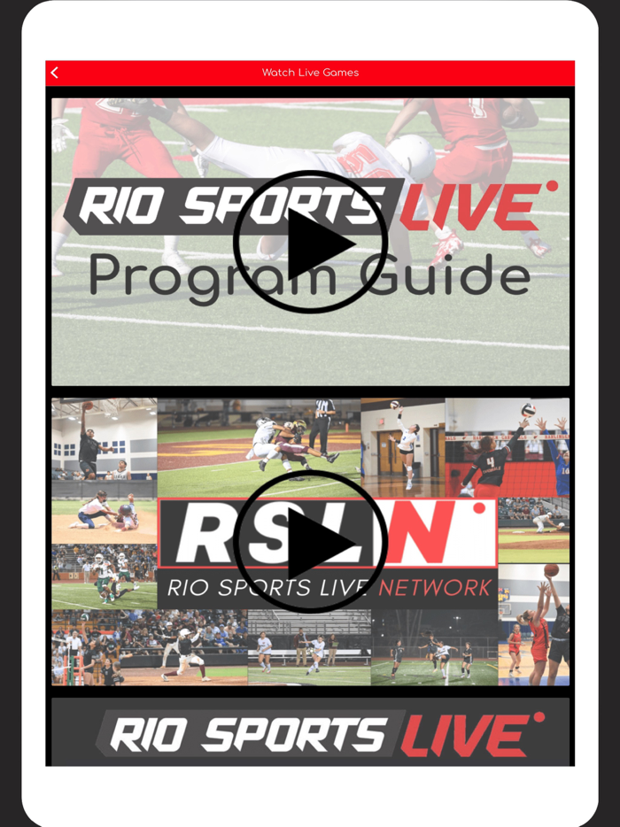 Rio Sports Live
