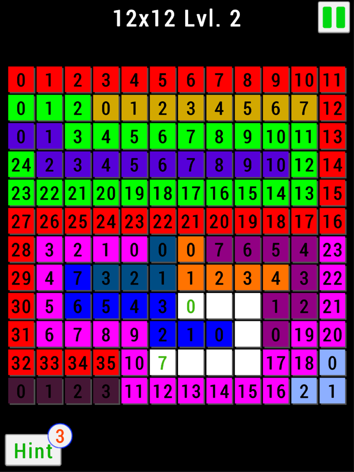 Number Joining Puzzle Game