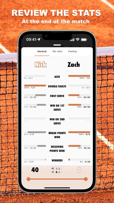 Tennis Score Keepr Screenshot