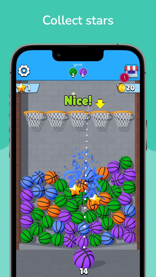 #5. Dunk and Pop (iOS) 由: Rocketship Studios LLP