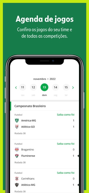 Aplicativo Placar GE: acompanhe os jogos e receba notificações no celular