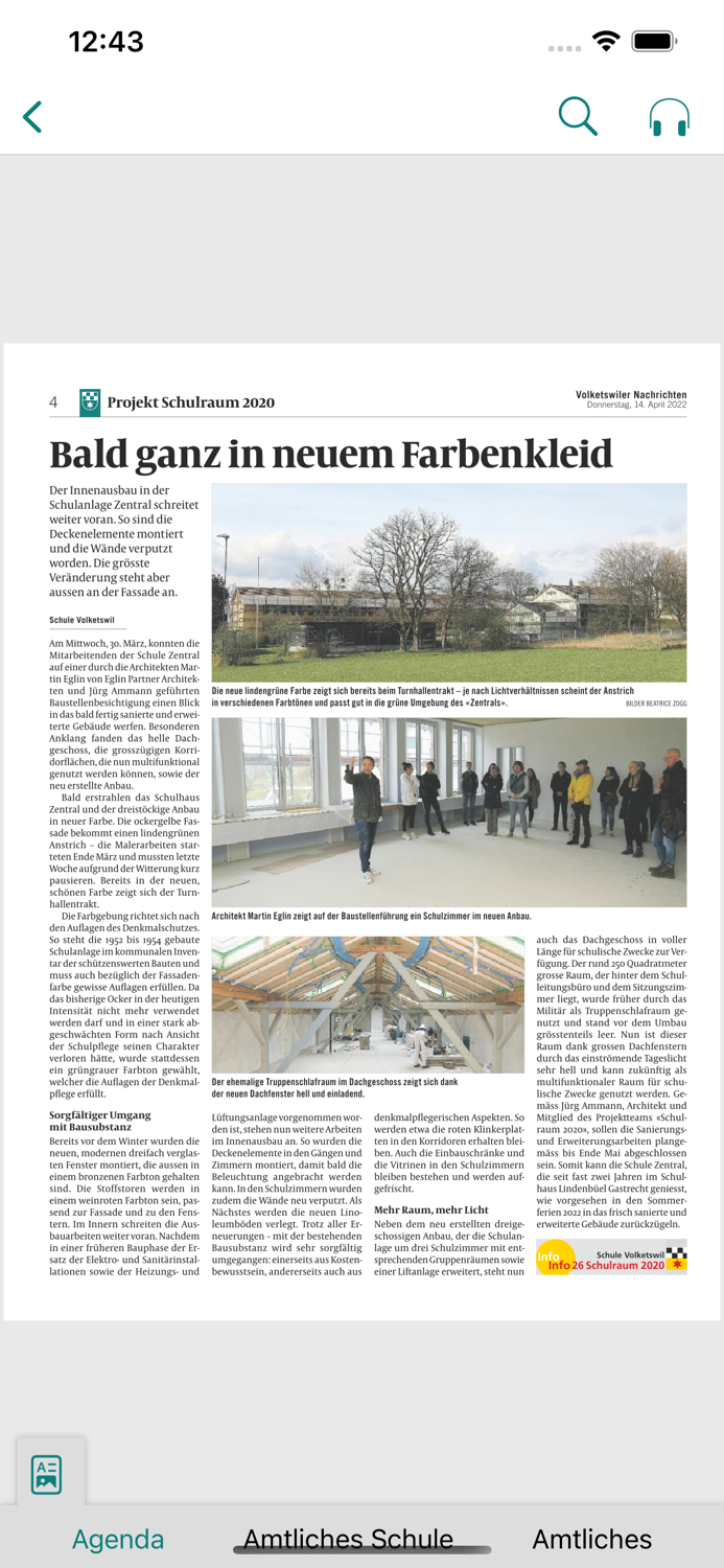 Volketswiler Nachrichten