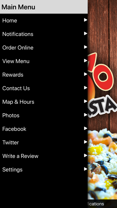 Primo Pizza & Pasta Screenshot