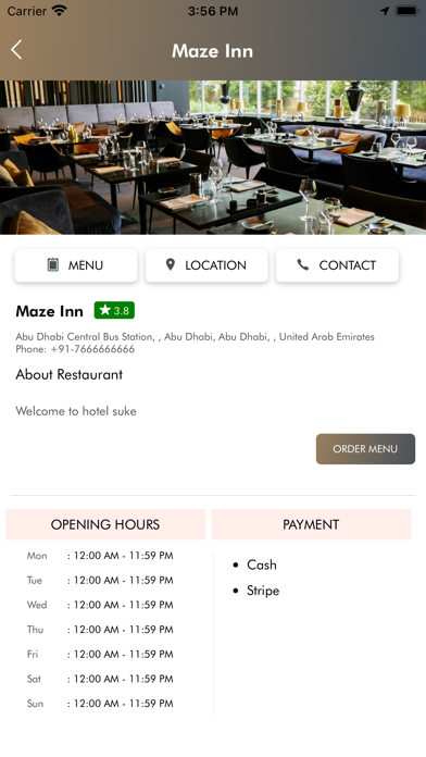 Yeekal Customer Screenshot