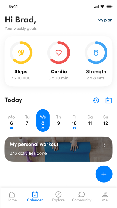 Fitness Klein Vaarwater Screenshot