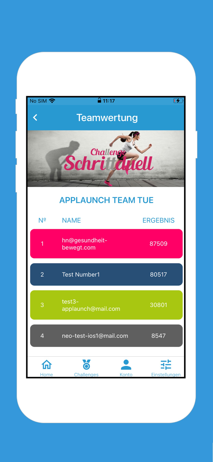 Gesundheits-Challenges